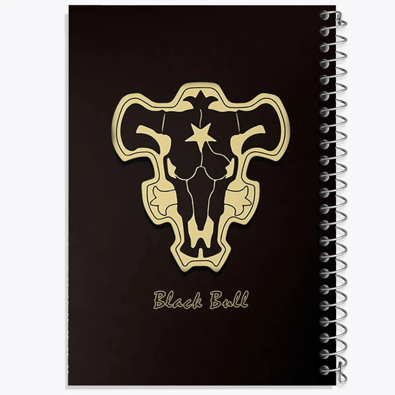 دفتر نت موسیقی 50 برگ خندالو مدل گروه گاو های سیاه انیمه بلک کلاور Black Clover کد 11709