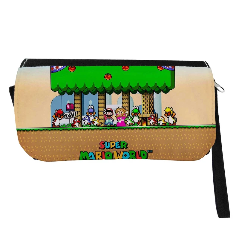   جامدادی مدل دوزیپ طرح دنیای سوپر ماریو کد NI379