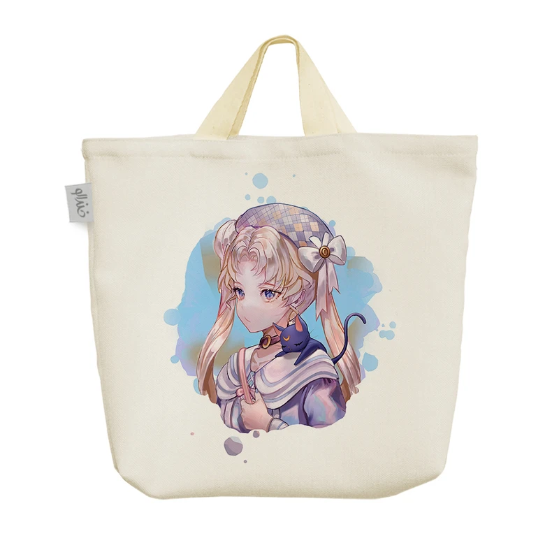 ساک خرید خندالو مدل اوساگی تسوکینو انیمه سیلور مون کد 1430