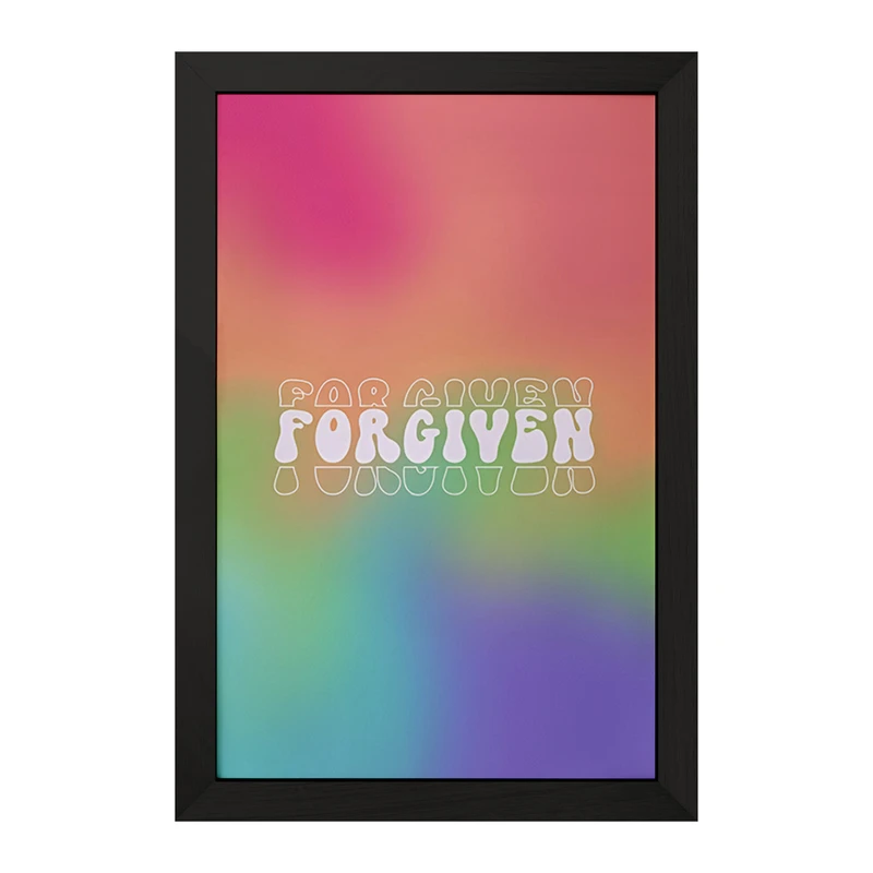 تابلو خندالو مدل Forgiven کد F4943