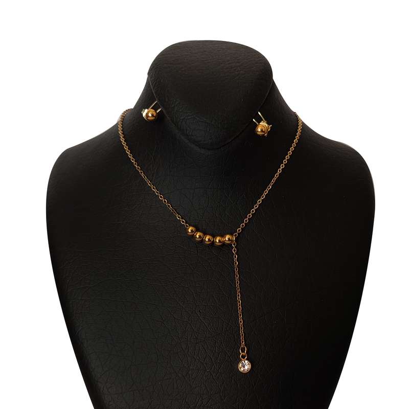 نیم ست زنانه مدل استیل گوی کد DA092 نیم ست زنانه مدل استیل گوی کد DA092