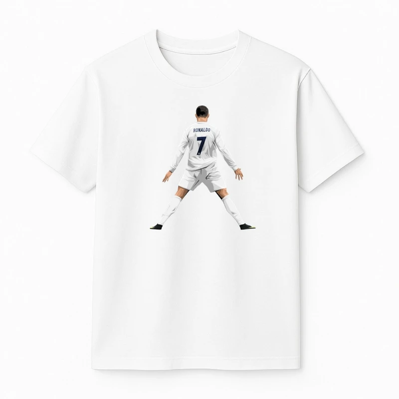 تی‌شرت آستین کوتاه پسرانه مدل رونالدو کد v1 