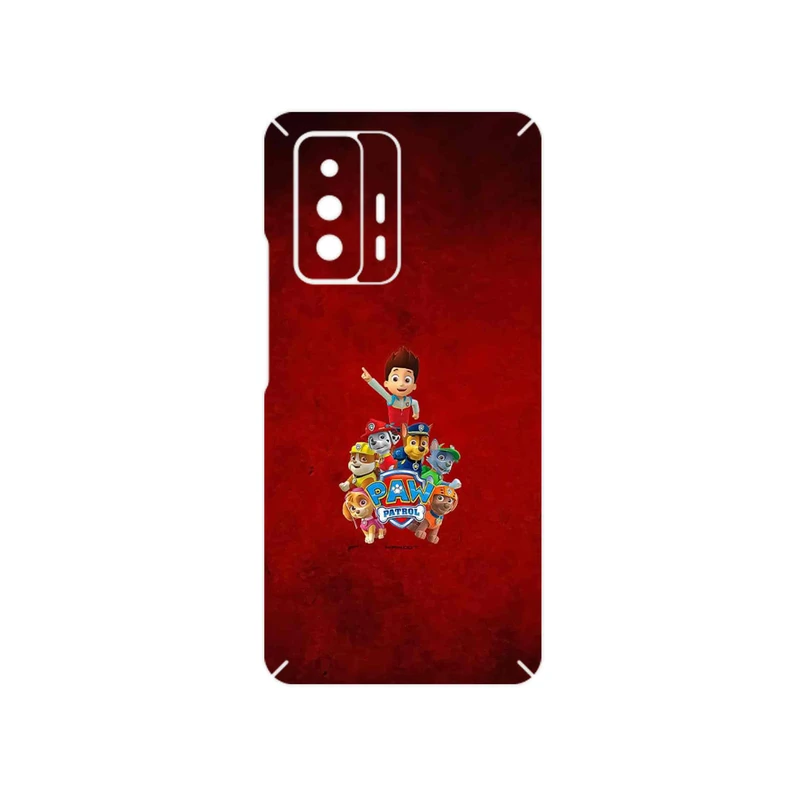 برچسب پوششی ماهوت مدل Paw Patrol مناسب برای گوشی موبایل شیائومی 11T 5G