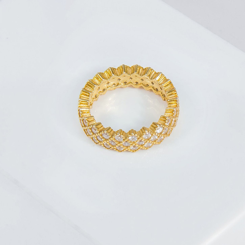 انگشتر نقره زنانه مدل پرنس کد NG5047