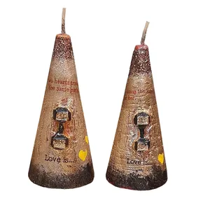 شمع تزئینی مدل 049 مجموعه 2 عددی