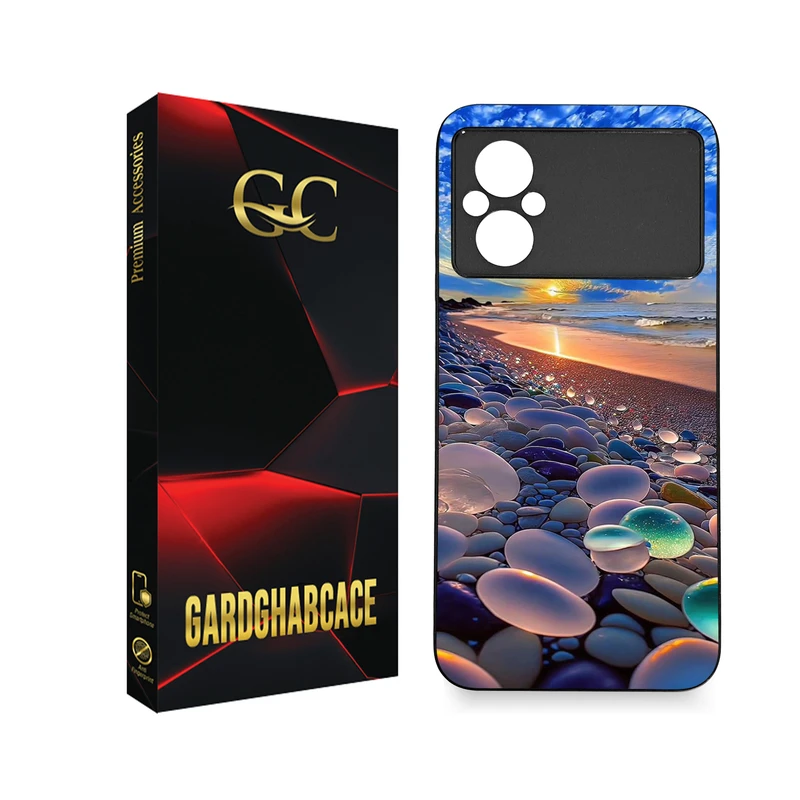 کاور گارد قاب کیس مدل دخترانه T مناسب برای گوشی موبایل شیائومی Poco M5 4G  