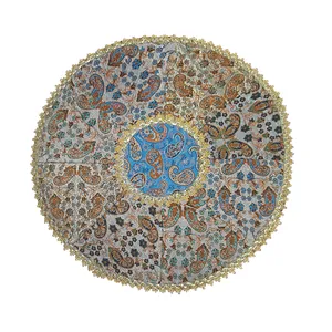 رومیزی ترمه مدل چهل تکه سالار کد F130