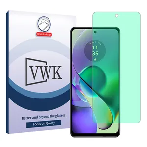 VWK Tough model Green light screen protector suitable for Motorola Moto G54 mobile phone