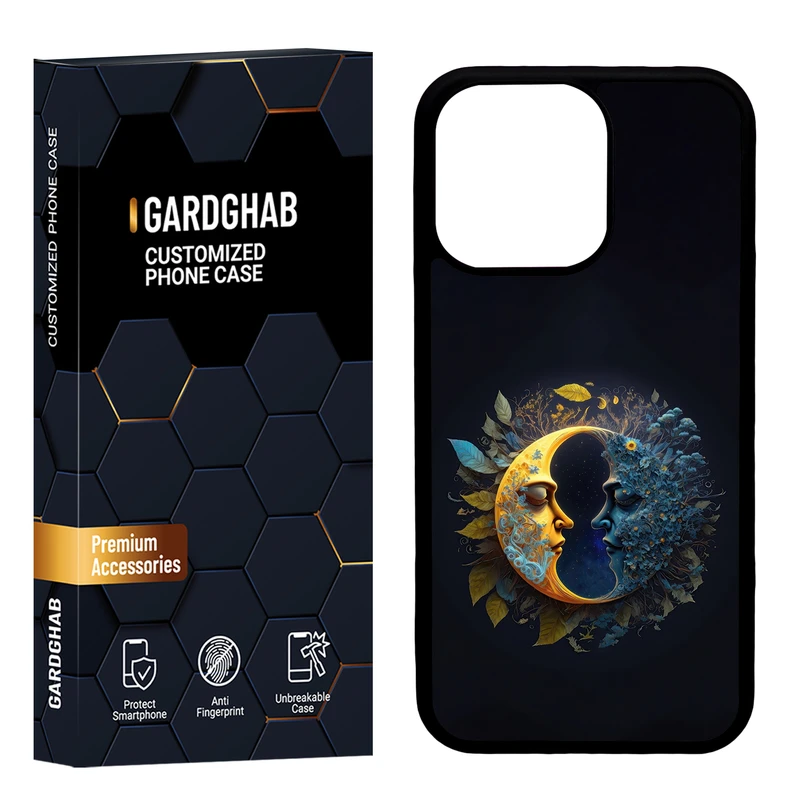 کاور گارد قاب مدل  هنری مناسب برای گوشی موبایل اپل iPhone 13 Pro