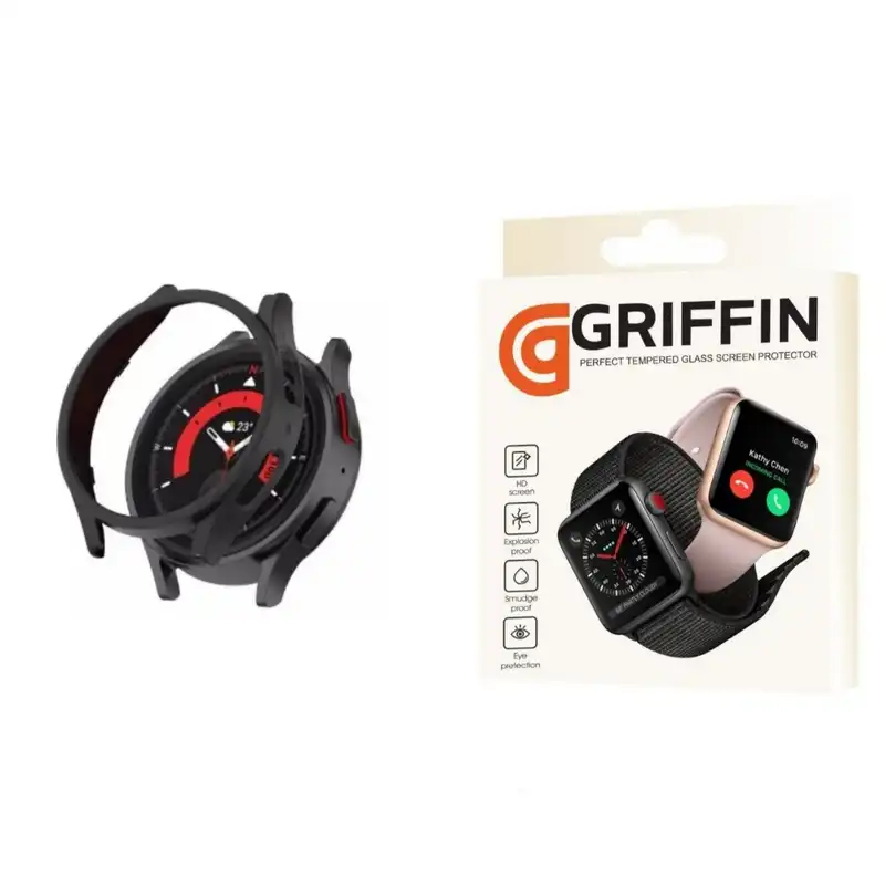 کاور گریفین مدل full مناسب برای ساعت هوشمند سامسونگ Galaxy Watch 5 pro