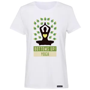 تی شرت آستین کوتاه زنانه 27 مدل Community Yoga کد MH1535