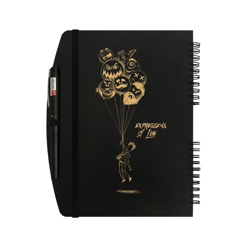 دفتر 60 برگ بنی دکو مدل 120به همراه خودکار