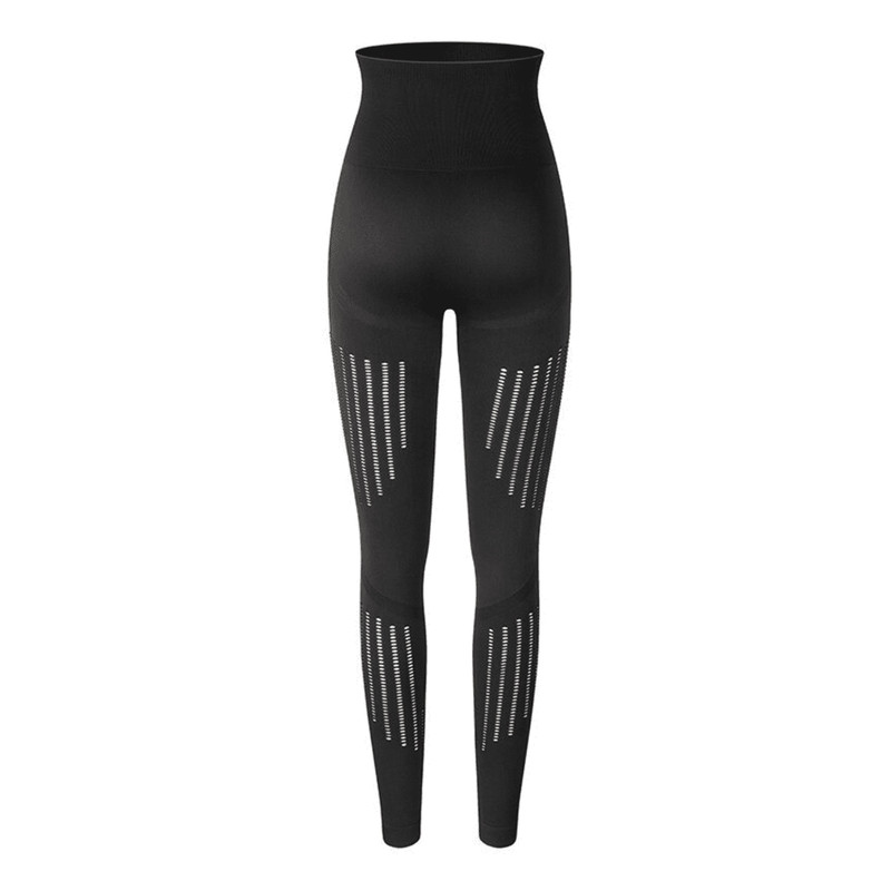 لگینگ ورزشی زنانه مدل سیملس زاپ دار کد FL9163 رنگ مشکی
