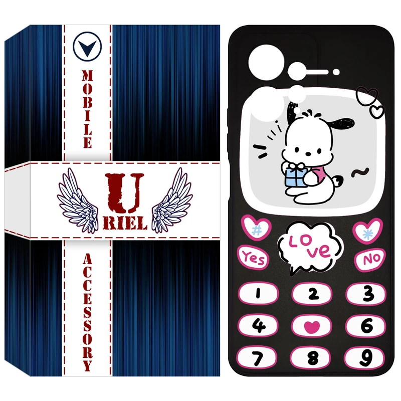 کاور یوریل مدل KSH کد 16 طرح موبایلی مناسب برای گوشی موبایل شیائومی Redmi Note 12 4G