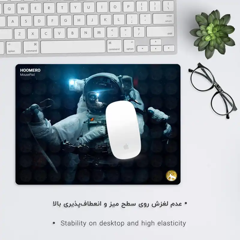 ماوس پد هومرو طرح فضانورد ناسا مدل A1525-1