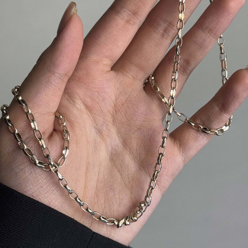 زنجیر نقره مردانه مدل کابلی مدرن وارداتی کد ZR-121 زنجیر نقره مردانه مدل کابلی مدرن وارداتی کد ZR-121