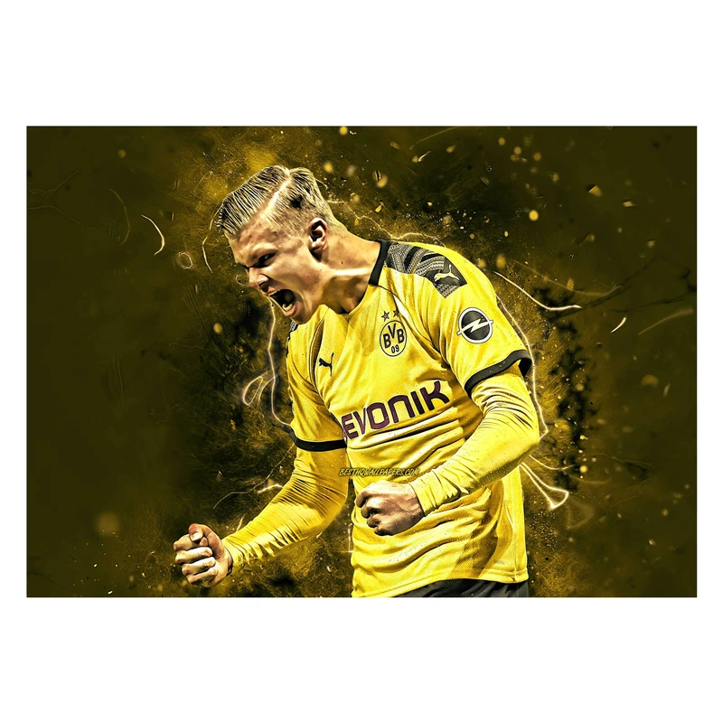 پوستر مدل Erling Haaland کد 2095