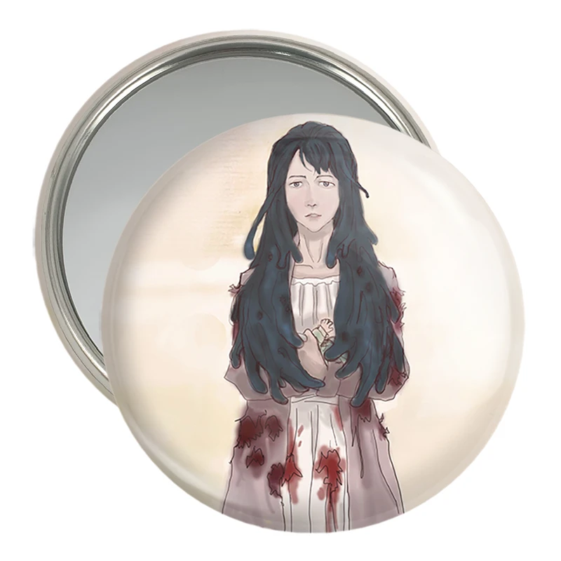 آینه جیبی خندالو مدل ریکو انیمه انگل کد 33733