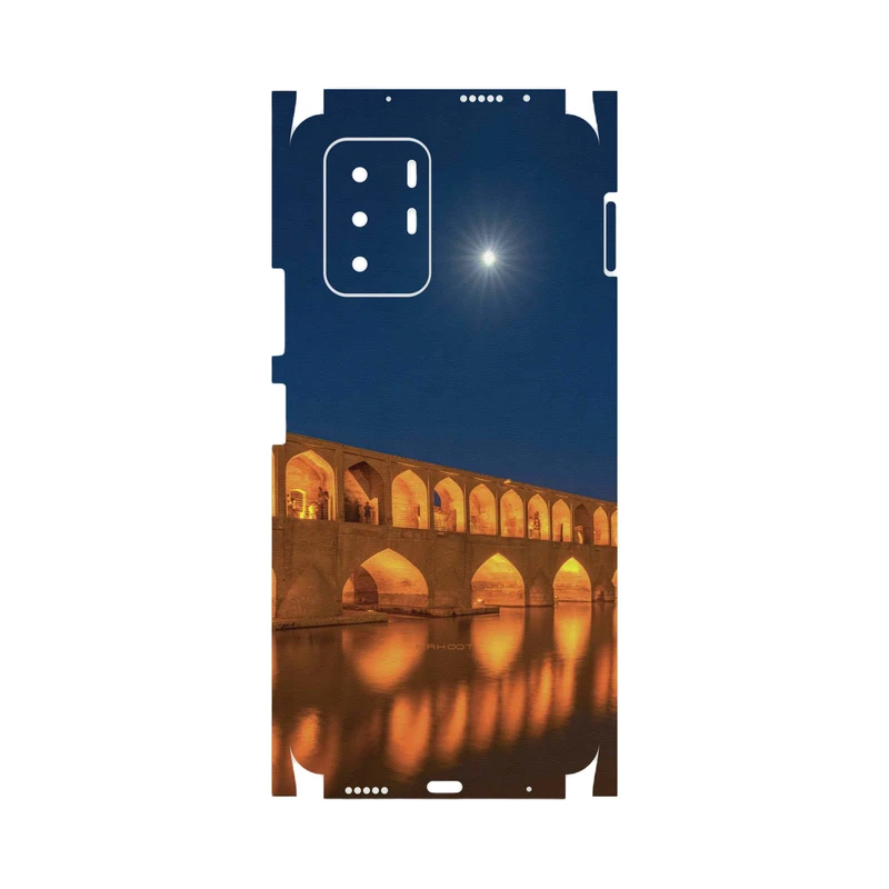 برچسب پوششی ماهوت مدل Si-O-Se-Pol-FullSkin مناسب برای گوشی موبایل شیائومی Redmi Note 10 Pro