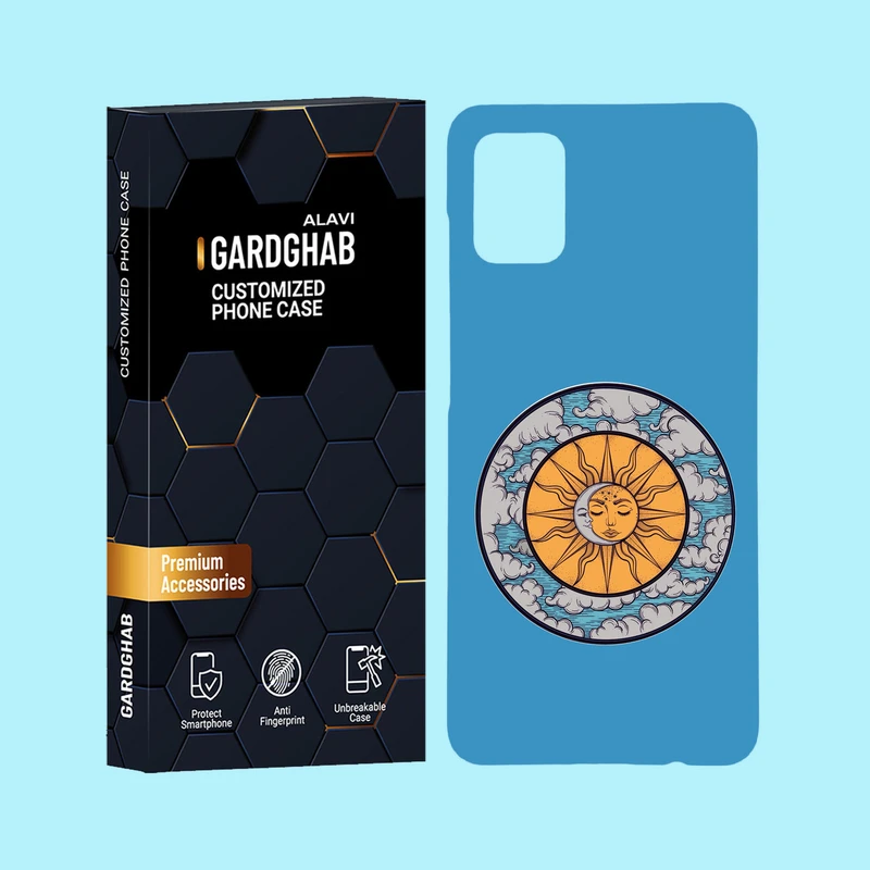 کاور گارد قاب علوی مدل هنری مناسب برای گوشی موبایل سامسونگ Galaxy A51 4G