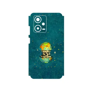 MAHOOT Collage of Earth Face Cover Sticker for Xiaomi Redmi Note 12 Pro Plus