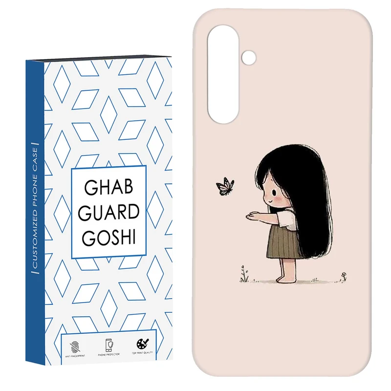 کاور قاب گارد گوشی طرح دخترانه کد Dimo-945 مناسب برای گوشی موبایل سامسونگ Galaxy S23 Fe
