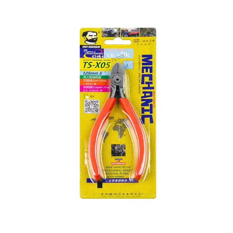 انبر سیم چین مکانیک مدل TS-X05 سایز 5 اینچ