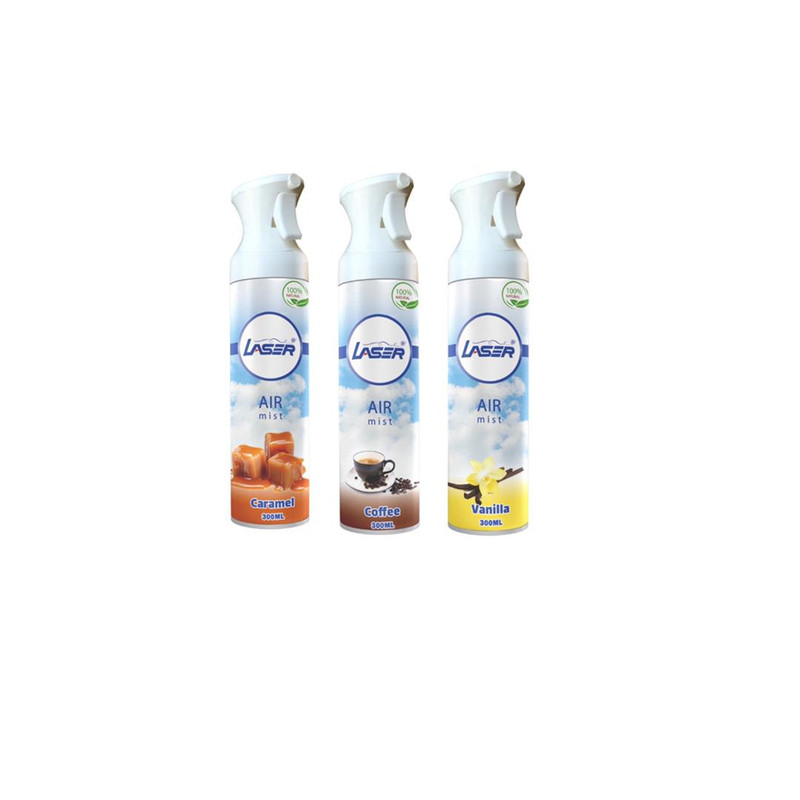 خوشبوکننده هوا لیزر کد 16 حجم 300 میلی لیتر مجموعه 3 عددی