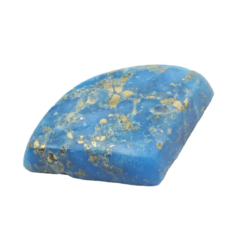 سنگ فیروزه مدل پیریت دار