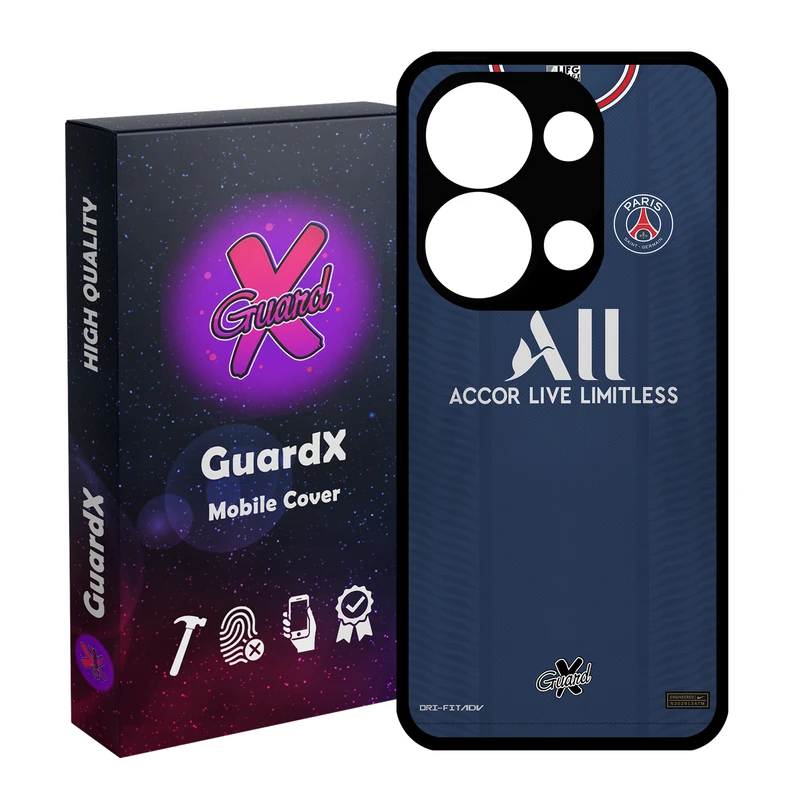کاور گارد ایکس طرح PSG مدل Glass10360 مناسب برای گوشی موبایل شیائومی Redmi Note 13 Pro 4G / Poco M6 Pro 4G