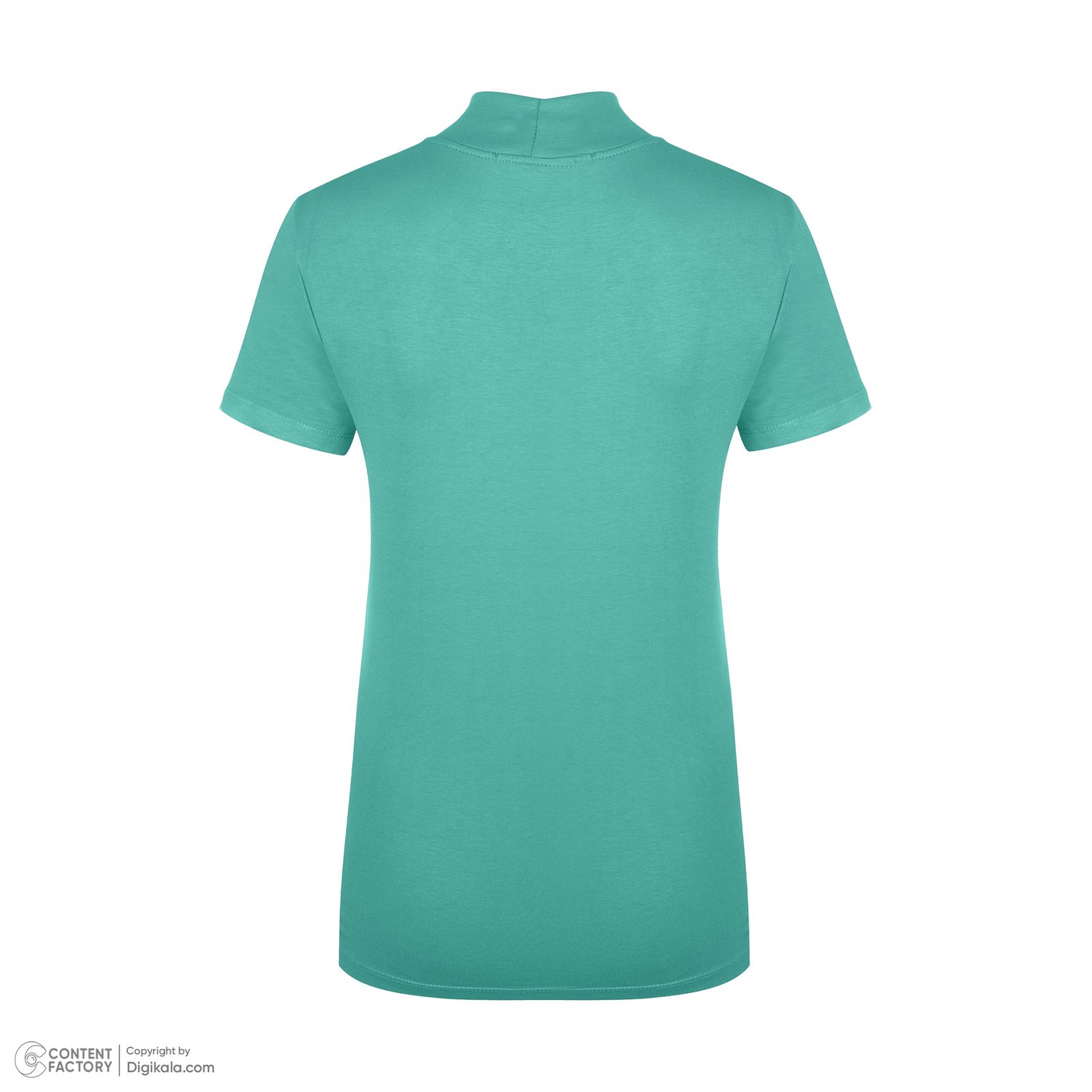 تی شرت آستین کوتاه زنانه برنس مدل باربارا-41 رنگ سبز روشن -  - 4