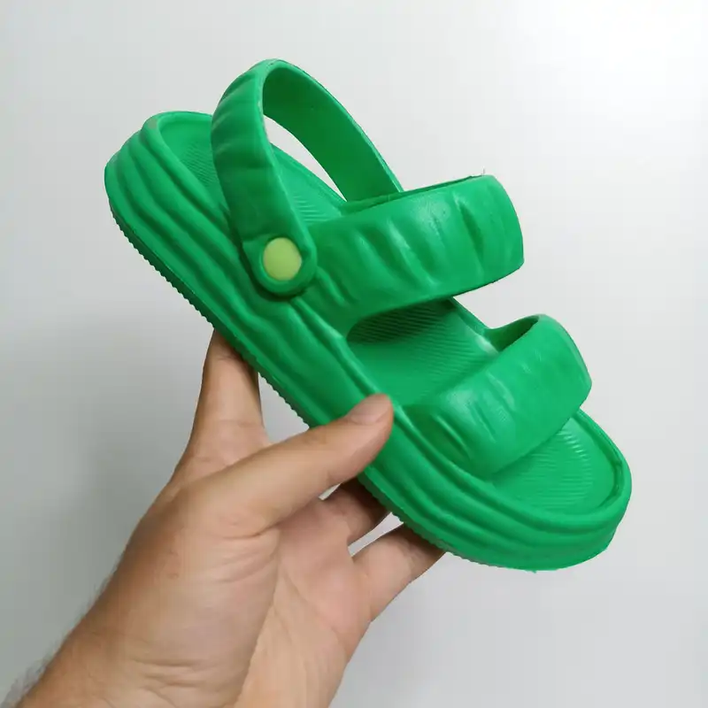 صندل زنانه مدل دوبنده میترا کد 1484-GN