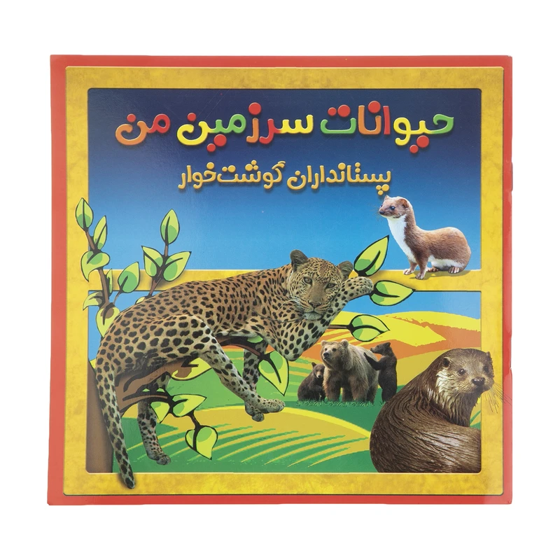 کتاب حیوانات سرزمین من پستانداران گوشت خوار اثر حمیرا محب علی انتشارات اشک