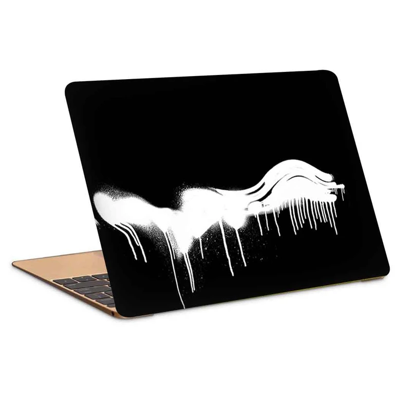 استیکر لپ تاپ طرح texture fresh element dirty abstractکد c-901مناسب برای لپ تاپ 15.6 اینچ