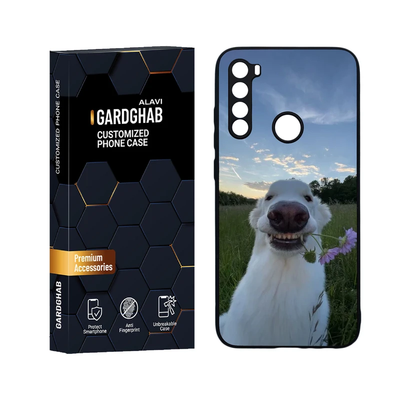 کاور گارد قاب علوی مدل دورژله ای حیوانات مناسب برای گوشی موبایل شیائومی Redmi Note 8