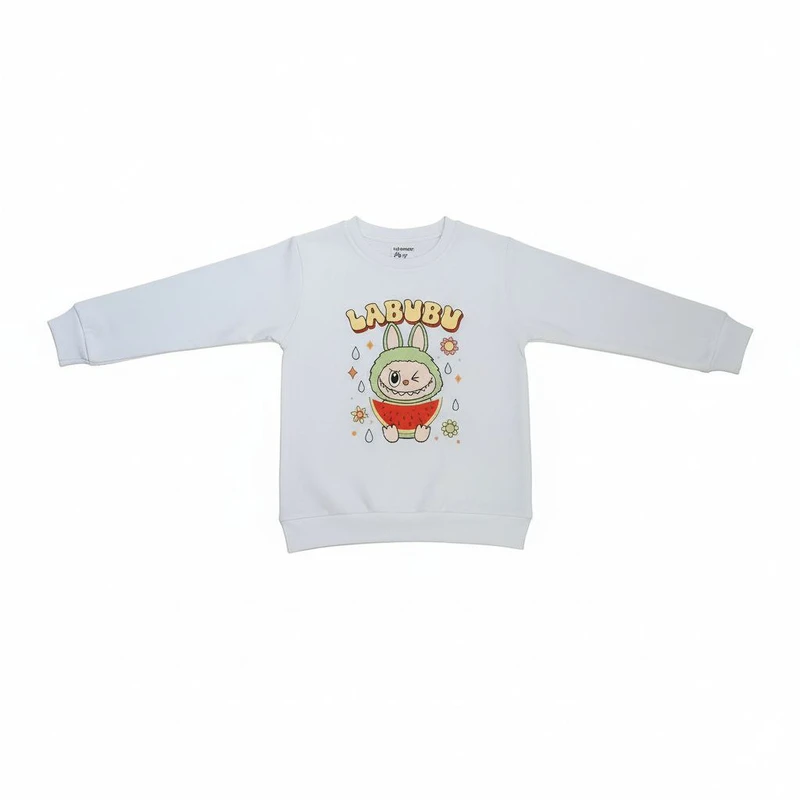 سویشرت بچگانه مدل لبوبو و هندوانه کد 0094