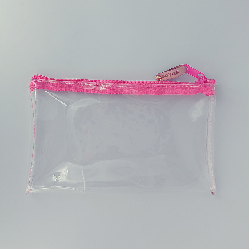 کیف لوازم آرایش زنانه مدل شفاف sayas H112