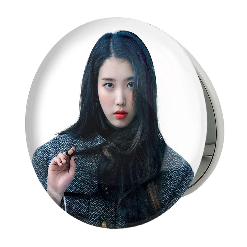 آینه جیبی خندالو طرح آیو IU مدل تاشو کد 19791 