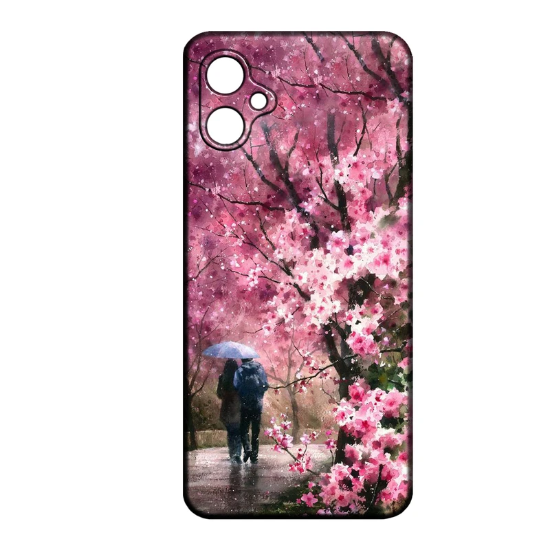 کاور طرح عاشقانه کد 055 مناسب برای گوشی موبایل سامسونگ Galaxy A06  