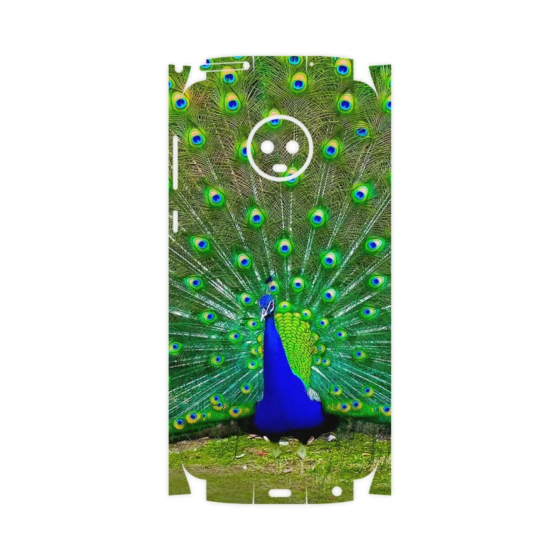 برچسب پوششی ماهوت مدل Peacock-FullSkin مناسب برای گوشی موبایل موتورولا Moto G6