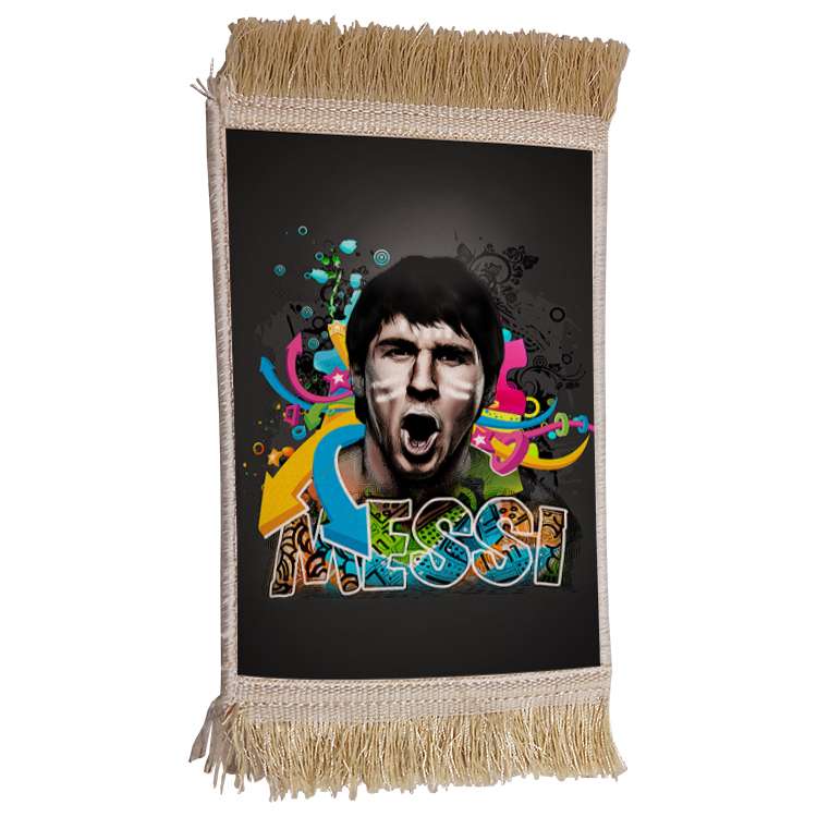 فرش ماشینی دیوارکوب مدل مسی کد 100