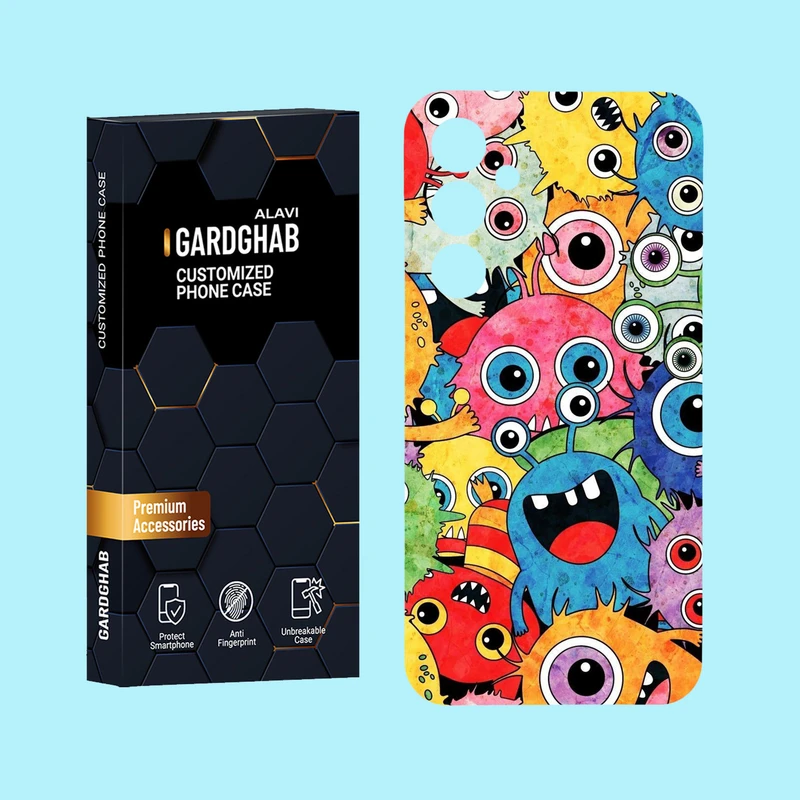 کاور گارد قاب علوی مدل کارتونی و انیمه مناسب برای گوشی موبایل سامسونگ Galaxy A55