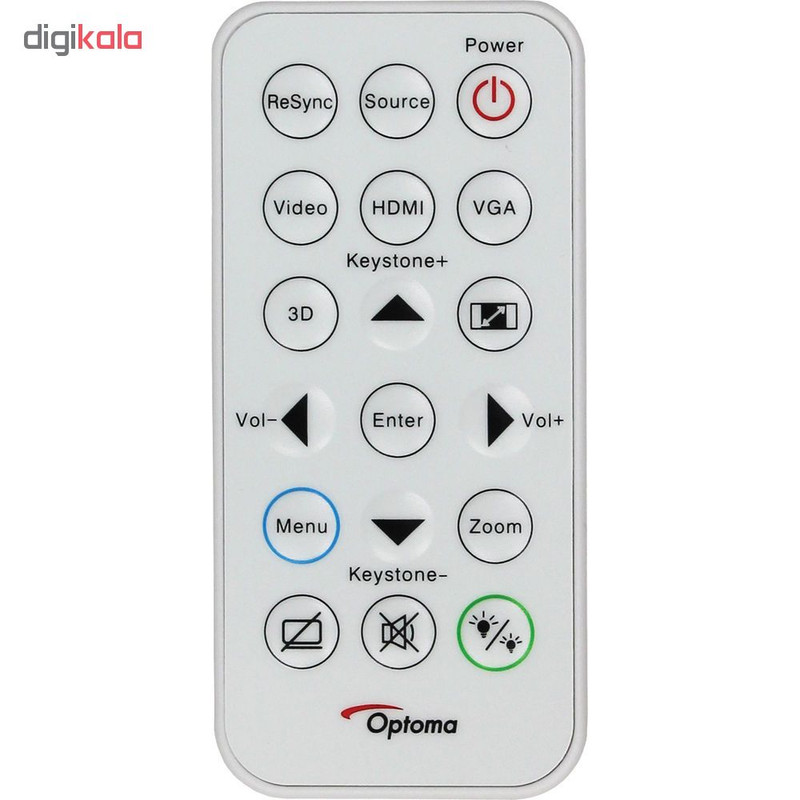 ریموت کنترل پروژکتور اوپتوما مدل A-16-A