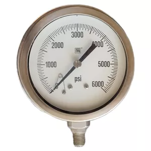 گیج فشار نووا فیما مدل 6000psi-10cm