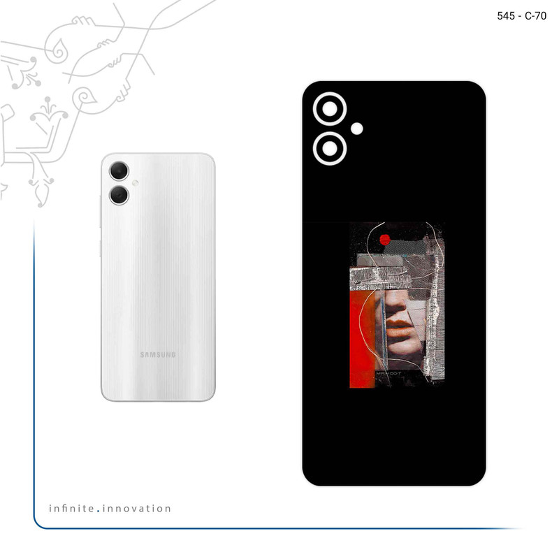 برچسب پوششی ماهوت مدل Collage of Mouth مناسب برای گوشی موبایل سامسونگ Galaxy A05