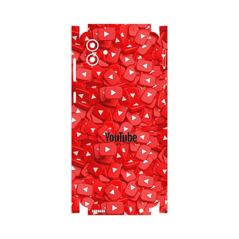 برچسب پوششی ماهوت مدل Youtube-FullSkin مناسب برای گوشی موبایل سامسونگ Galaxy A04