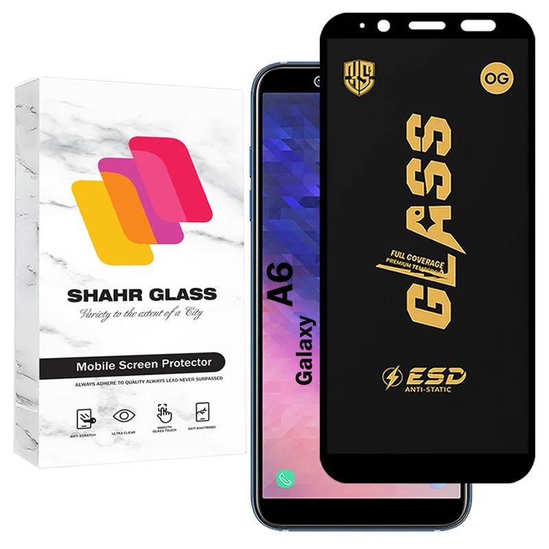 محافظ صفحه نمایش شهر گلس مدل OGESD مناسب برای گوشی موبایل سامسونگ Galaxy A6