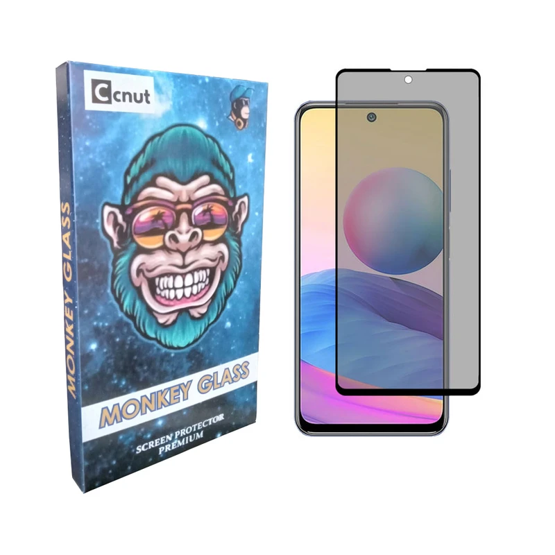 محافظ صفحه نمایش حریم شخصی کوکونات مدل مانکی مناسب برای گوشی موبایل Redmi Note 10 Pro
