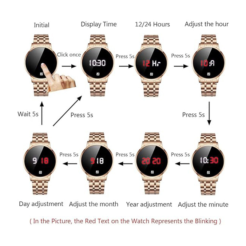 ساعت مچی دیجیتال مردانه ریوارد مدل 51001M