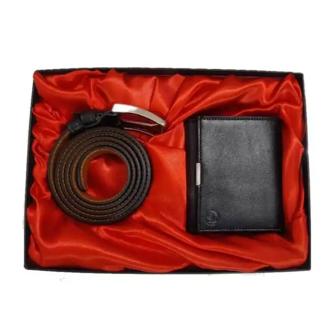 ست هدیه مردانه چرم سون مدل Sn002-m-s